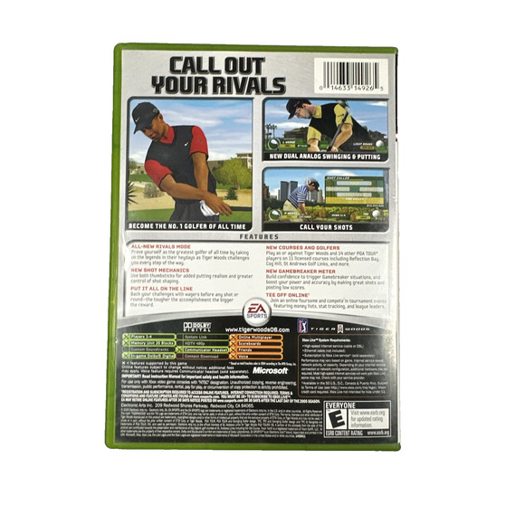 Tiger Woods PGA Tour 06 (Microsoft Xbox, 2005) Complete CIB, Tested - Picture 6 of 6